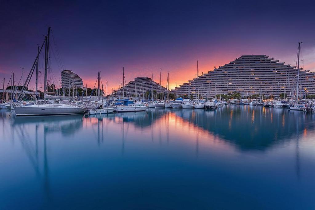 Appartement Bord De Mer Marina Baie Des Anges Вільнев-Лубе Екстер'єр фото